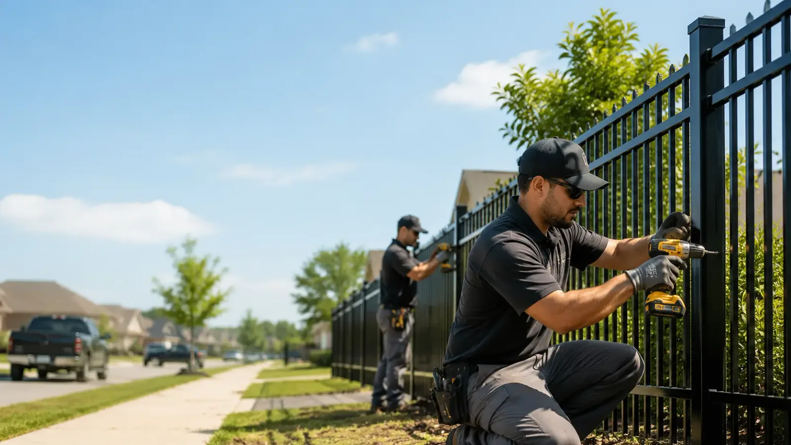 Metal Fence Installation in Crane, TX